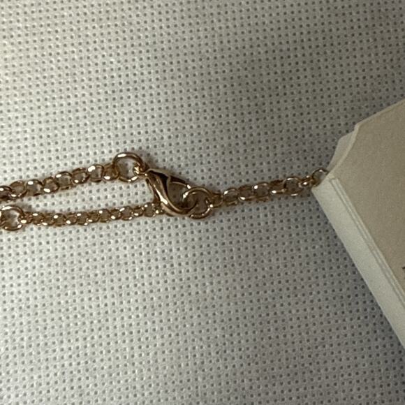 Mia Collection Jewelry Necklace Circle Bent Wire Earrings Ball Set Gold Color - Picture 7 of 7